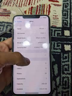 iphone Xs Max 256gb Non Pta Sim working 0