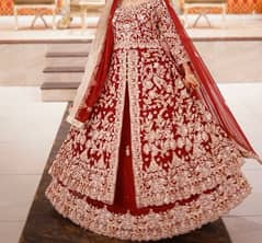 Bridal Dress Designer Made for Baraat Event