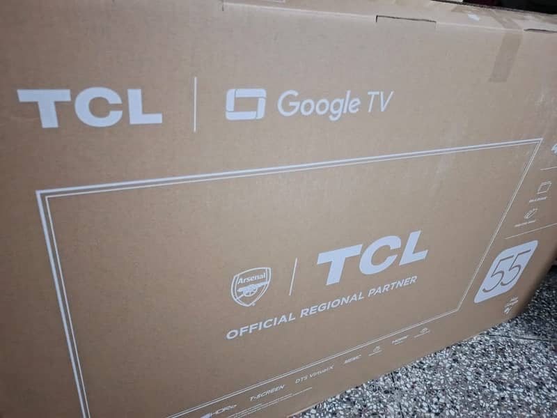 TCL Box pack New 55inch LED 0