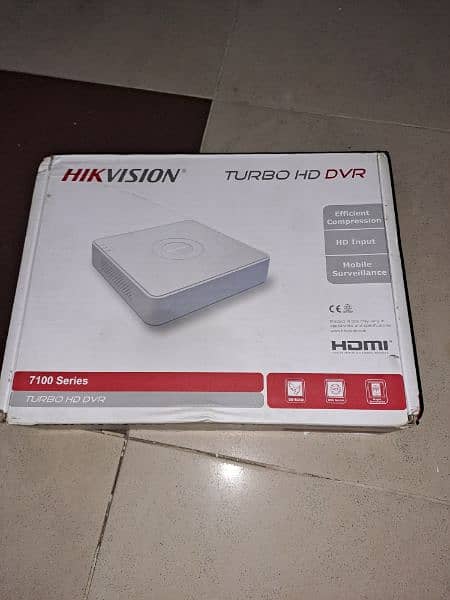 HD dvr with 3 cameras Hard disk 500gb cameras 1080p 2