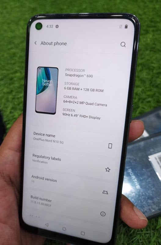 OnePlus Nord N10 5G 6/128GB 2