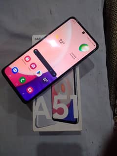 SAMSUNG A51 Mobile 6/128 Gb storage with Box no open no repair all ok 0