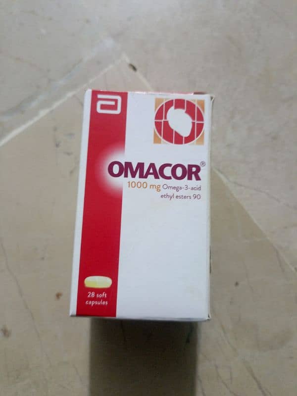 omacor omega 3 0