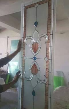 we deal in all kind of glass work shower cabin shop front Aluminium