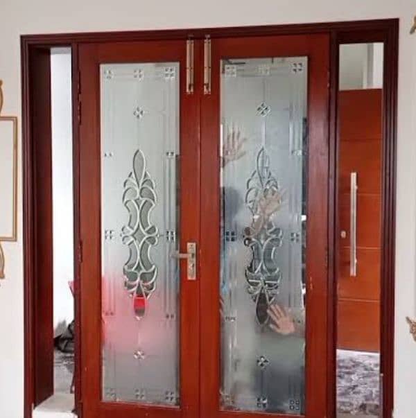 we deal in all kind of glass work shower cabin shop front Aluminium 3