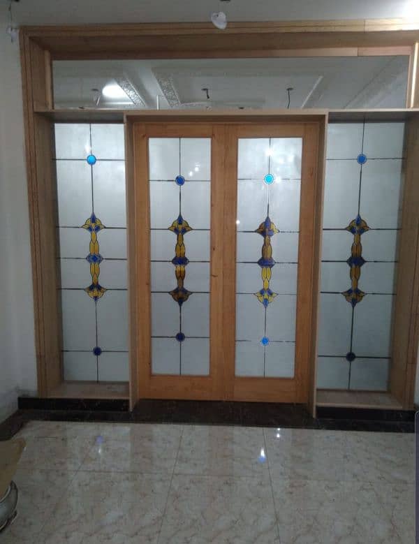 we deal in all kind of glass work shower cabin shop front Aluminium 11