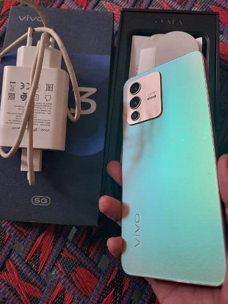 vivo v23 12/256 pta approved with box and charger exchange possible 2