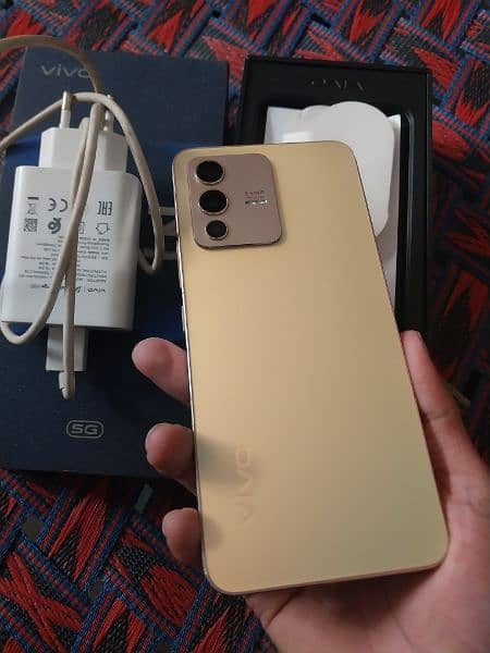 vivo v23 12/256 pta approved with box and charger exchange possible 3