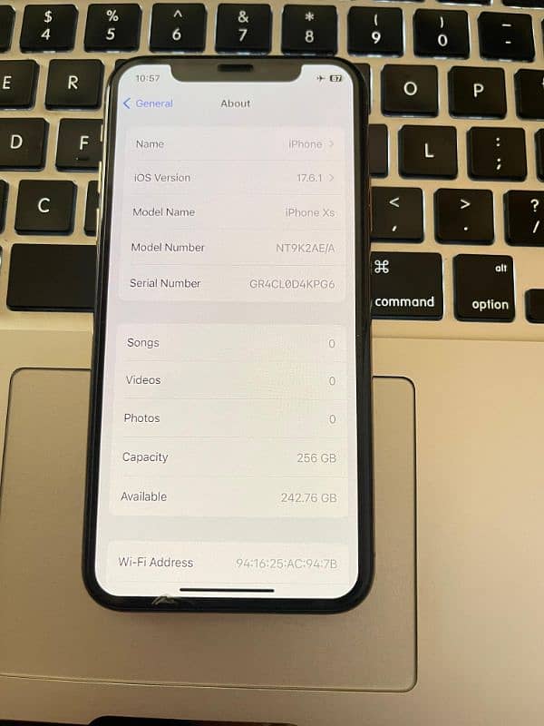 Iphone Xs 256GB Duel aprove 2