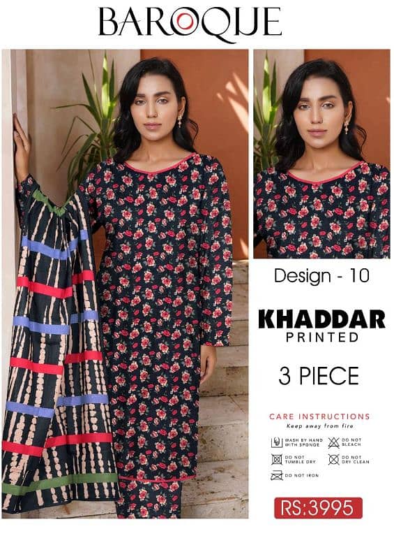 Khaddar Printed Allover (3 Piece) 5