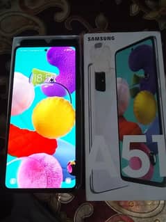 samsung a51 6gb 128gb with box no open