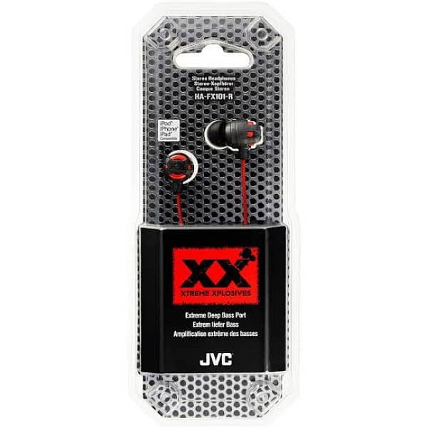 JVC XX series Woofer Earphones 0332-0521233 0