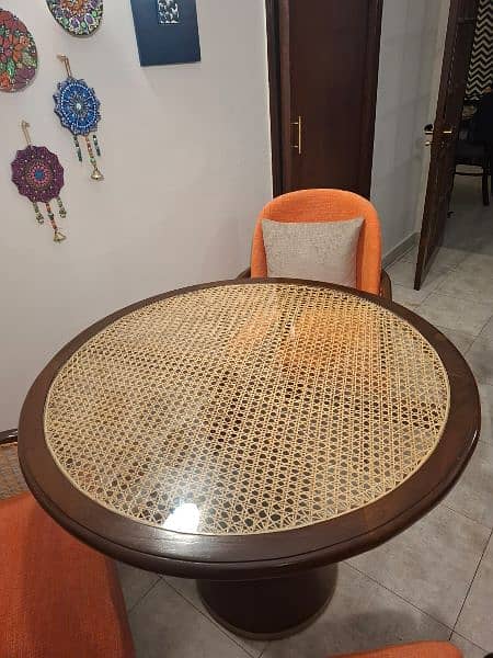 Brand New Dining Table with 4 Sofa Chairs 3