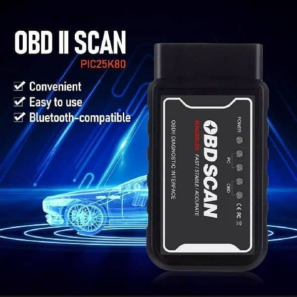 ELM327 OBD  OBD2 Bluetooth Auto Scanner Car Tester Diagnostic T 2