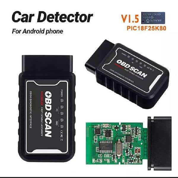 ELM327 OBD  OBD2 Bluetooth Auto Scanner Car Tester Diagnostic T 4