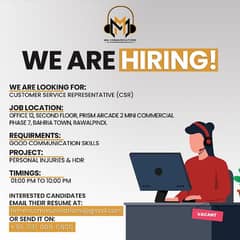 we are hiring for day shift call center read full add