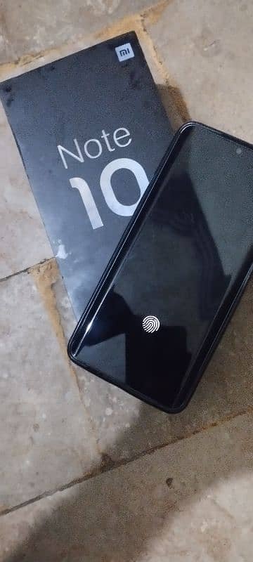 Mi note 10 lite 8gb ram full saman 0