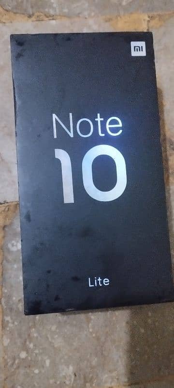 Mi note 10 lite 8gb ram full saman 5