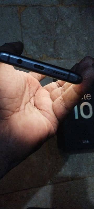 Mi note 10 lite 8gb ram full saman 12