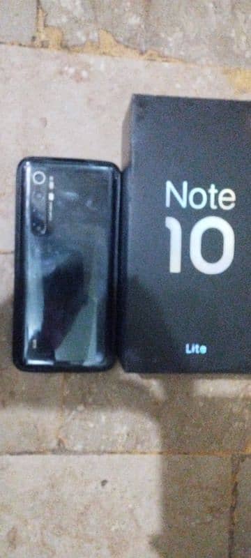 Mi note 10 lite 8gb ram full saman 15