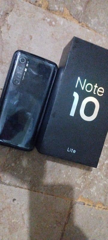 Mi note 10 lite 8gb ram full saman 17