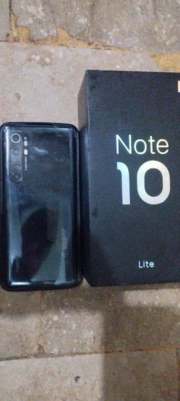 Mi note 10 lite 8gb ram full saman 18