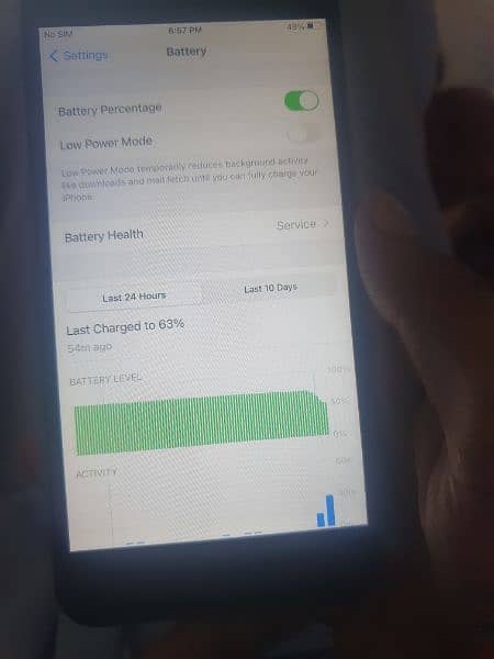 iphone6splus 10 bt 8 conditions pta approved. fingerprint all working. 10