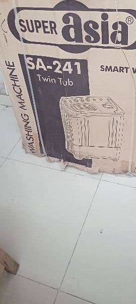 washing machine new model no SA 241 5