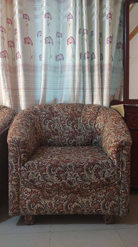 SOFA SET (One 3 seater + Two single seater) 1