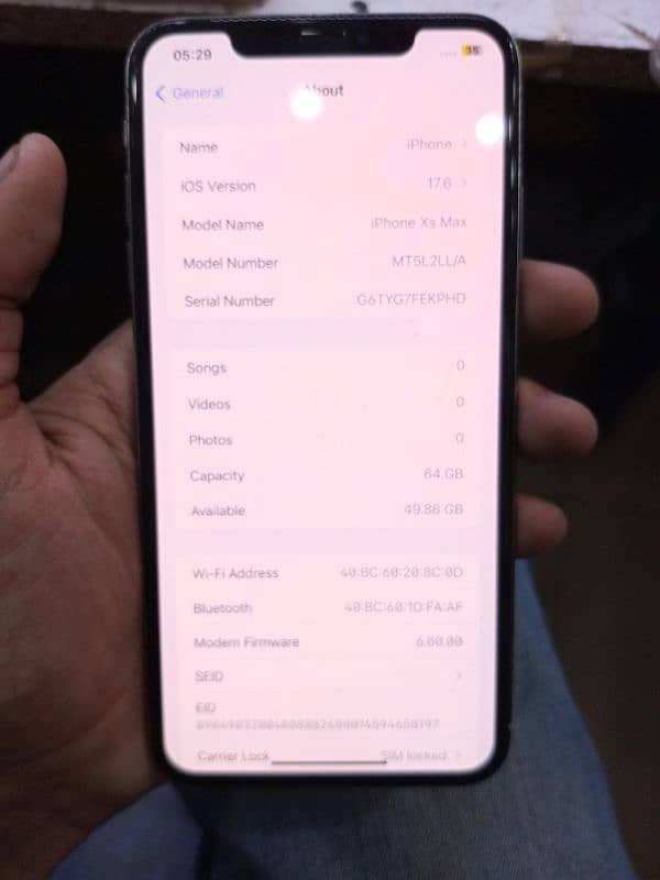 iphone Xs Max (only cash) 1