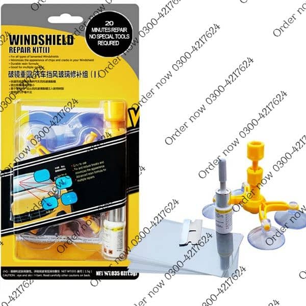 Windshield Repair Kits DIY Car Window Repair Tools Glass Scratc 2