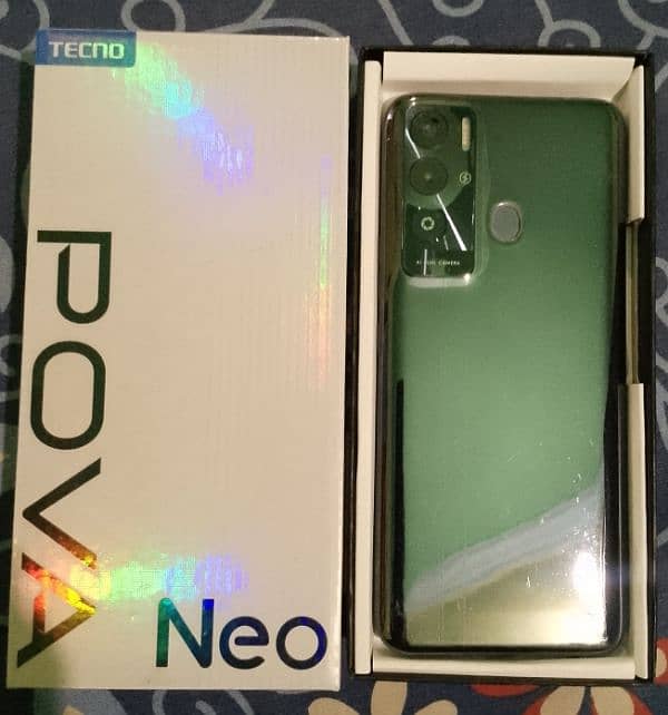 Tecno Pova Neo 4gb Rem 64gb Memory 6000mAh Long Backup Battery 0