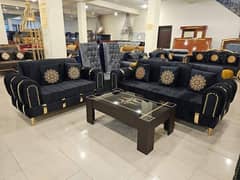 6 seater sofa,L shape sofa, wooden sofa set,Lahore sofa's,