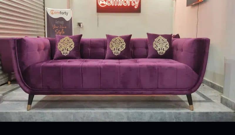 6 seater sofa,L shape sofa, wooden sofa set,Lahore sofa's, 9