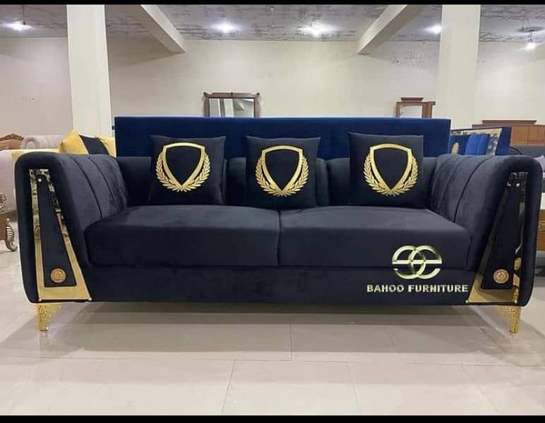 6 seater sofa,L shape sofa, wooden sofa set,Lahore sofa's, 11