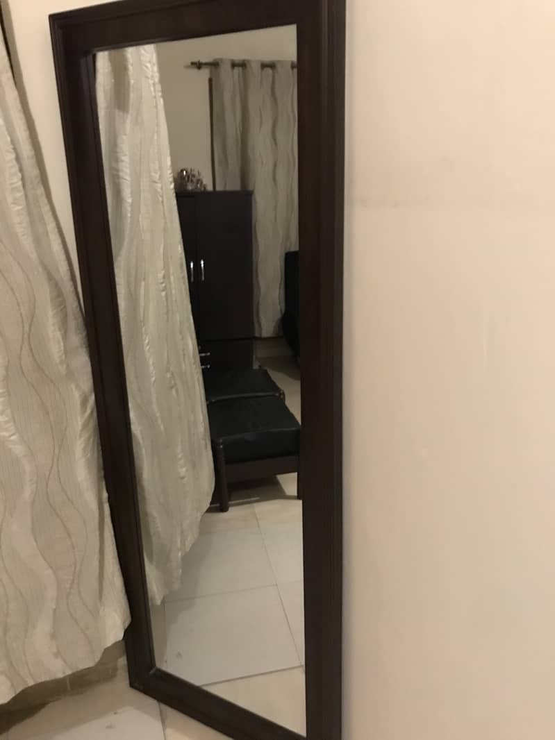 7ft wooden vanity mirror 0