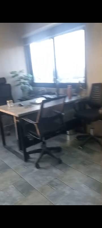 Fully Furnished Office Availble for rent 7