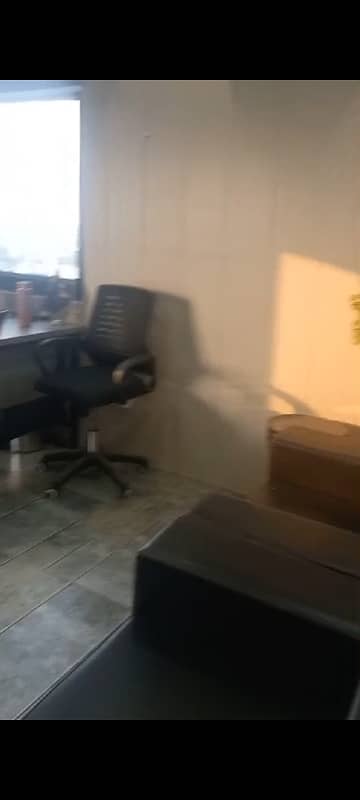 Fully Furnished Office Availble for rent 8