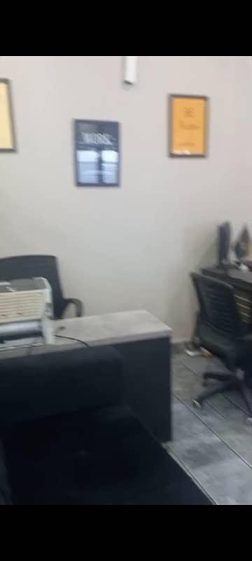 Fully Furnished Office Availble for rent 10