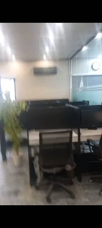 Fully Furnished Office Availble for rent 11