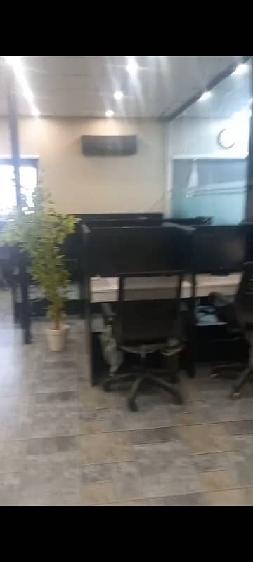 Fully Furnished Office Availble for rent 12