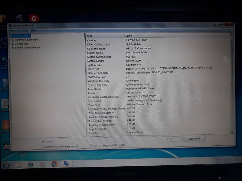 Toshiba satellite for sale 5