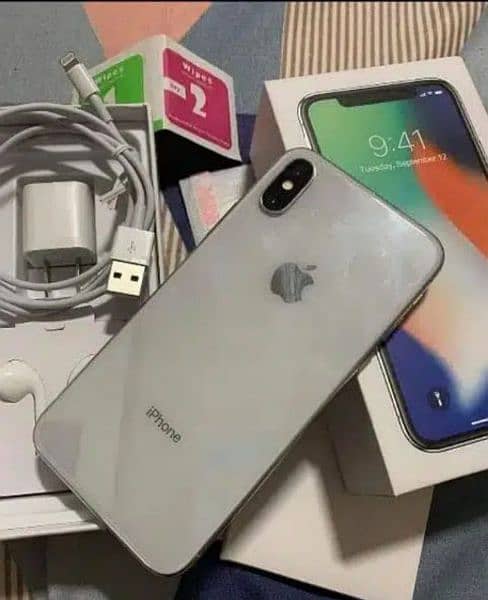 iphone X 256 gb with box My Whatsapp number 0342-8683945 1