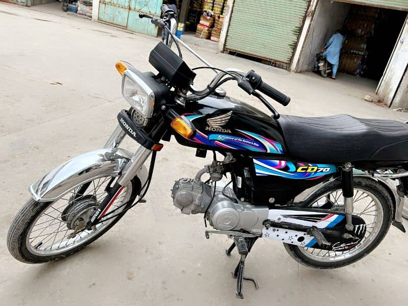 Honda CD 70 cc 2024 Model 4