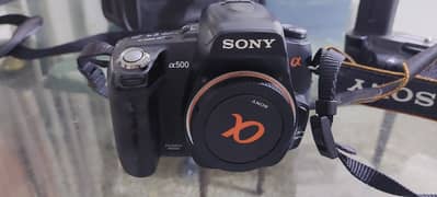 Sony Alpha DSLR-A500, without video recording, with Orginal Cover 0