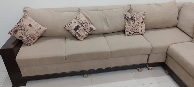 L shape 7 seater sofa for urgent sale 2