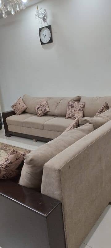 L shape 7 seater sofa for urgent sale 4