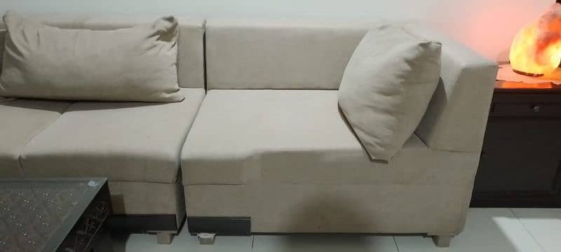 L shape 7 seater sofa for urgent sale 5