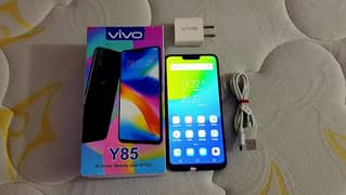 Vivo y 85 Dual sim 10/10 PTA Full box ke Sath