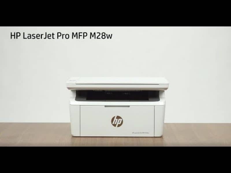 HP LaserJet Pro MFP M28w All-in-one Wireless Printer Refurbished 0